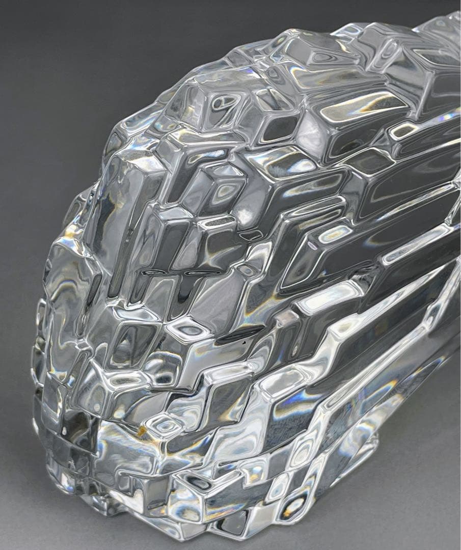 【美品・希少】Baccarat バカラ ハリネズミ 針鼠 ぺーパーウェイト 置物