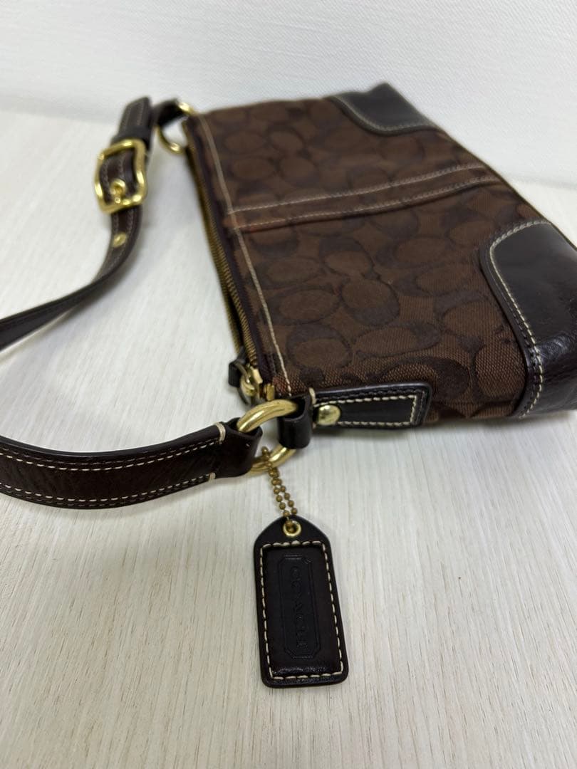 COACH ショルダーバッグ ハンドバッグ　ブラウン