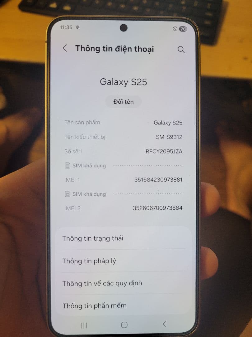 携帯電話本体 Samsung Galaxy S25 256g