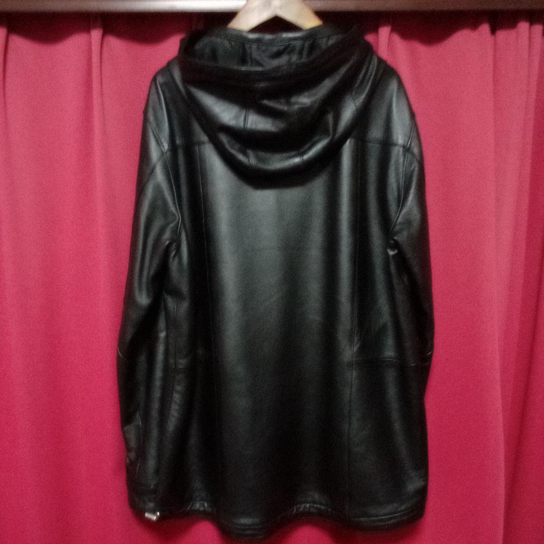 VOGUISH/レザーシングルライダースジャケット/希少サイズXL/中古