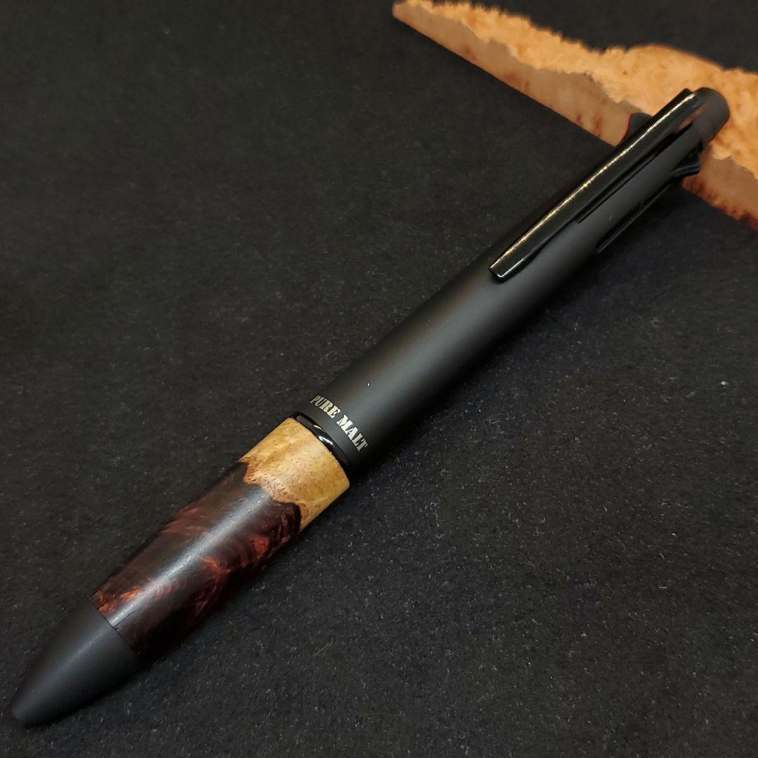 No.62ピュアモルトブラック4&1ホンジェラスローズウッド瘤カスタム