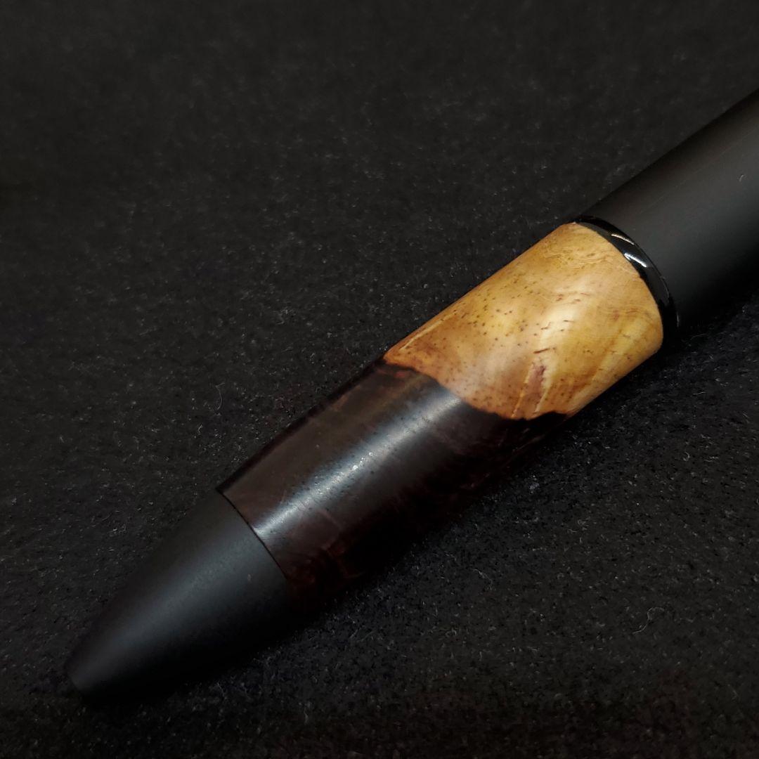 No.62ピュアモルトブラック4&1ホンジェラスローズウッド瘤カスタム
