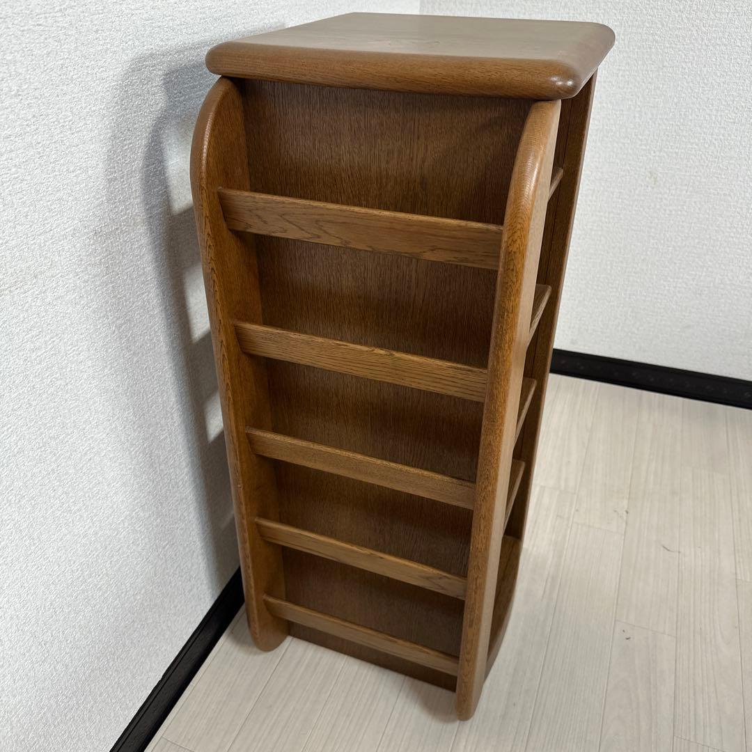 【展示品】浜本工芸 スリッパラック 木製 棚 花台 電話台 収納棚 ※i4※