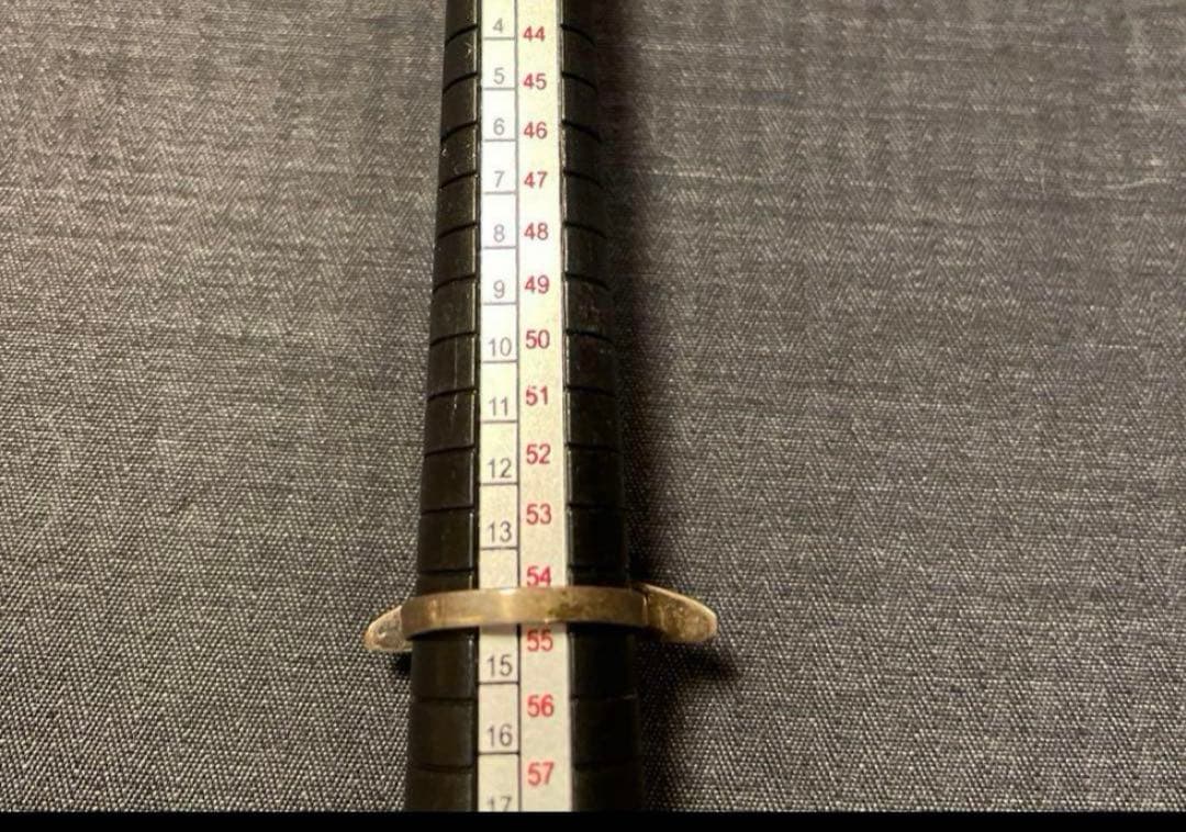 フランス　アンティーク　シルバー９２５　飛行機　リング　長期保存、現状