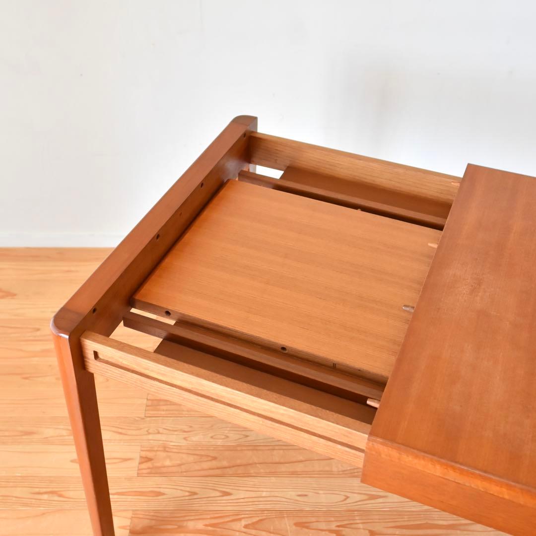 青林製作所　エクステンションテーブル　チーク材