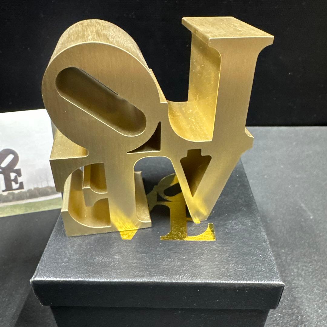 ロバート・インディアナLOVE　ペーパーウェイト　Robert Indiana