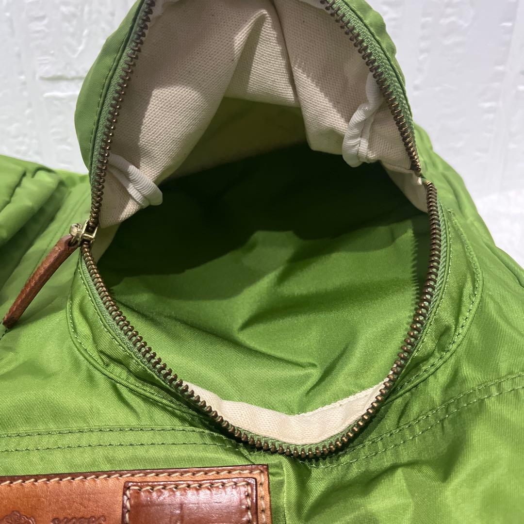 【美品　希少カラー】フェリージ ビジネスバッグ 2way グリーン 05-54