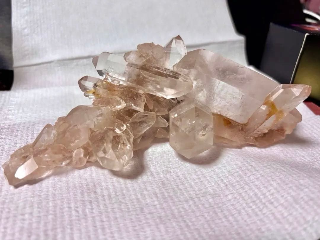 【希少】天然ヒマラヤ水晶クラスター(マニカラン産) マニカラン水晶 大きめ