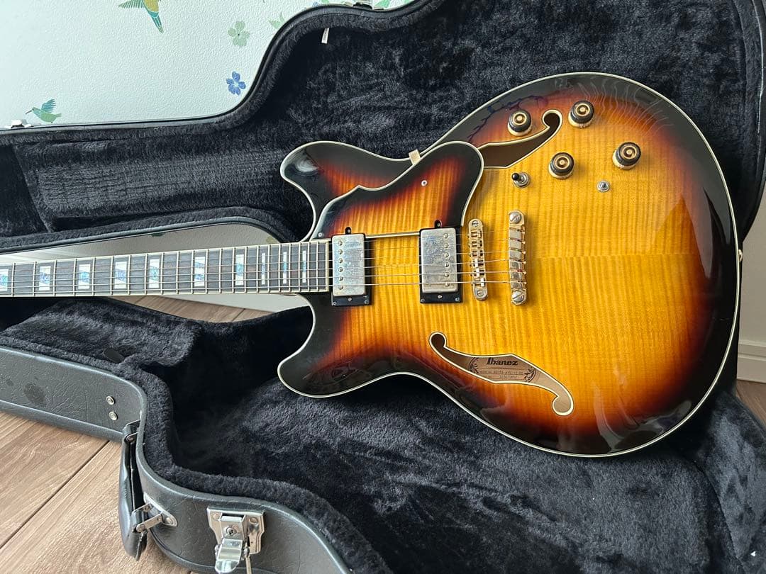 Ibanez AS153 AYS セミアコ エレキギタ