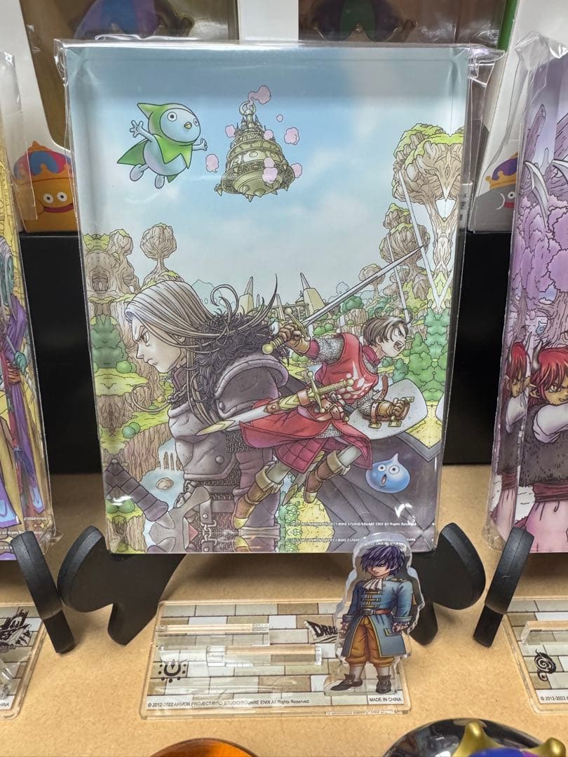 ドラクエ10 アクリルアートブロック6個＋6個スタンドセット