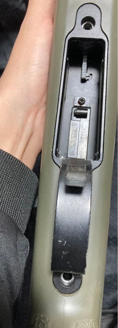 東京マルイM40A5&バットストックスペーサー3枚&マガジン2本 （ジャンク品）