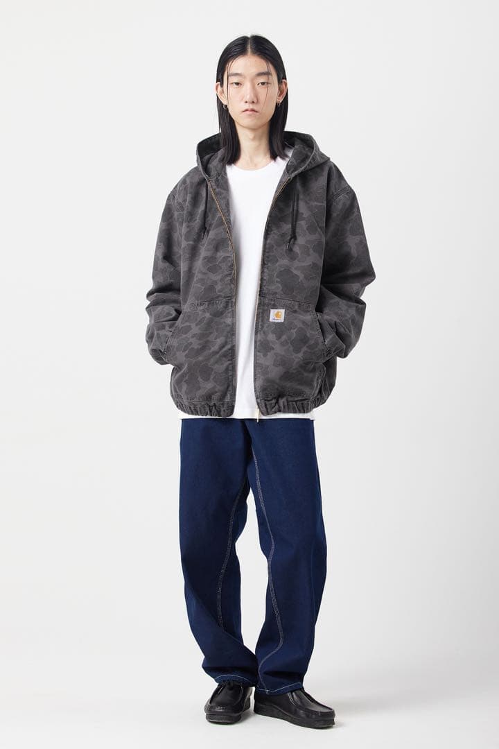 Carhartt wip active アクティブパーカ　オーバーダイ　未使用