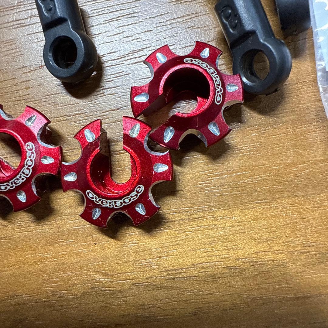 オーバードーズ overdosespec3レッドハイグレードショックOHパーツ付