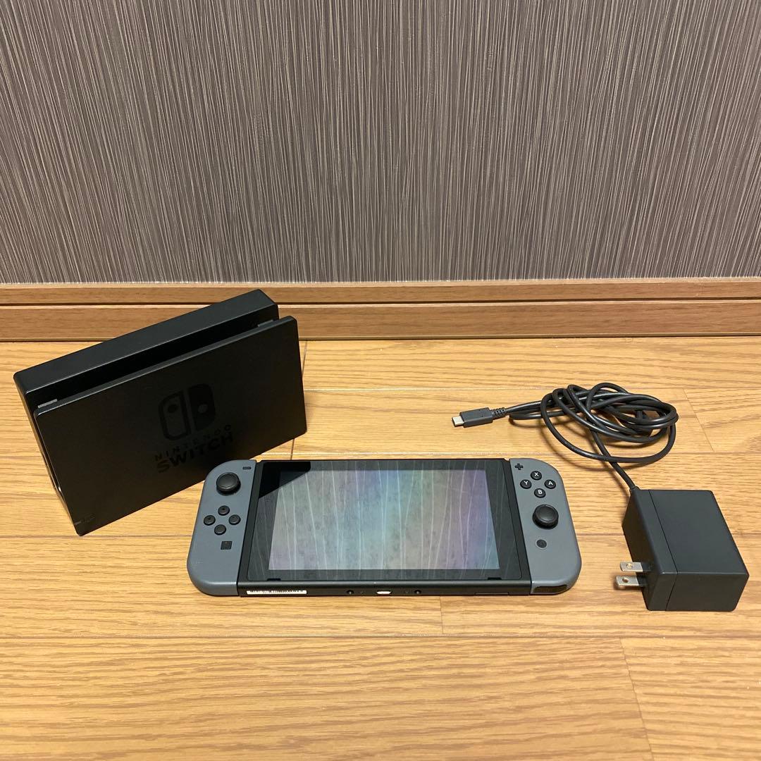 Nintendo Switch 本体 グレー ACアダプタ付き