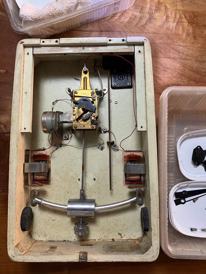 National(現Panasonic)電磁式振り子時計　昭和30年代