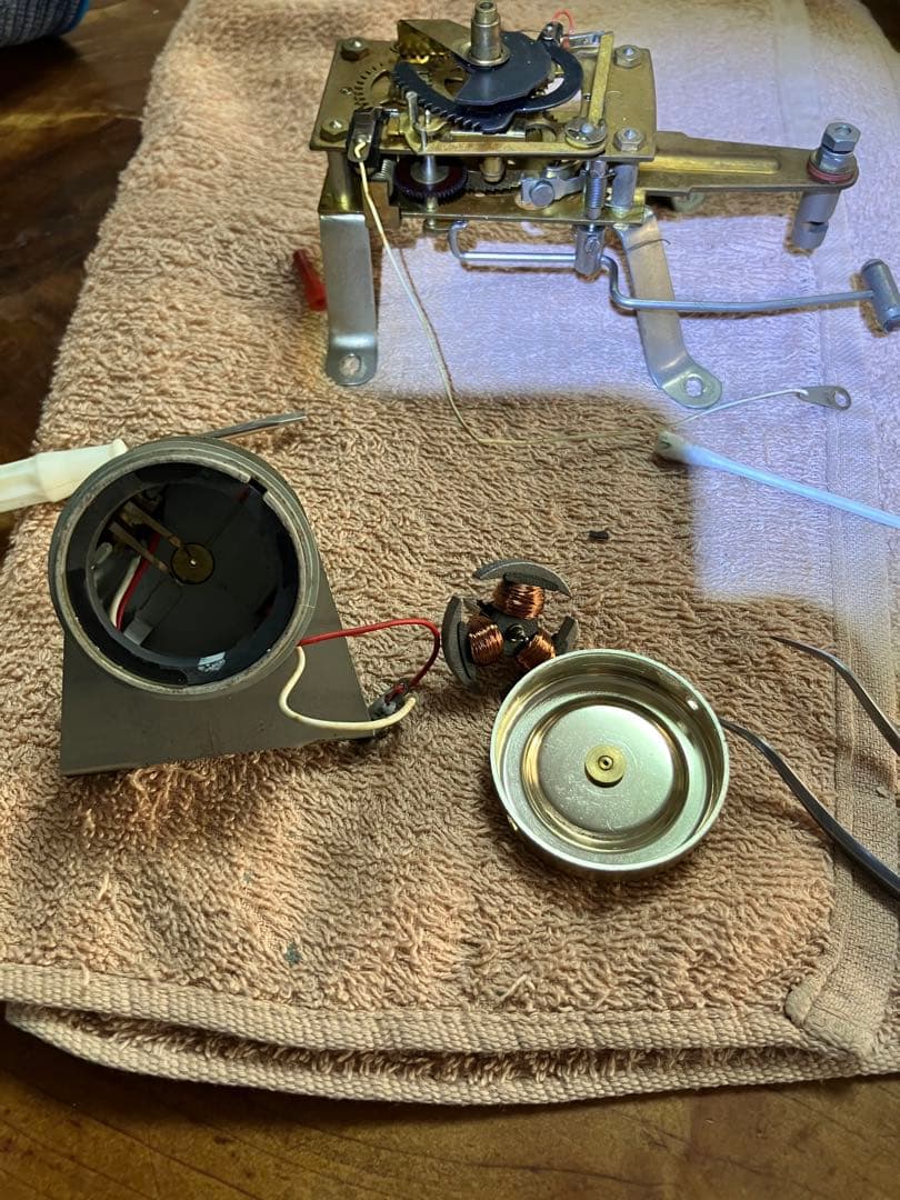 National(現Panasonic)電磁式振り子時計　昭和30年代