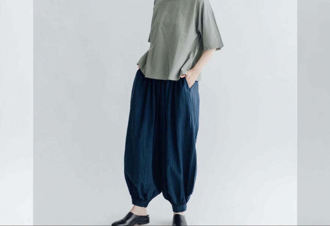 ヂェン先生の日常着　バルーンパンツ