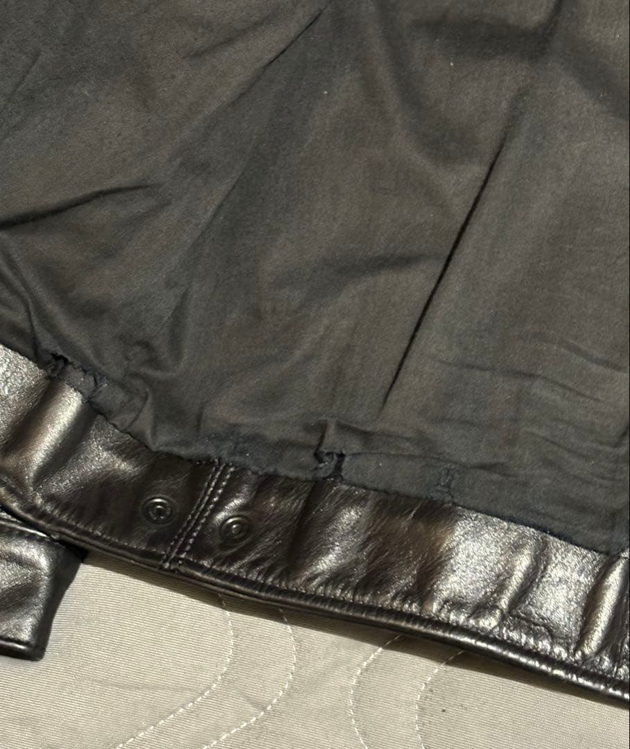 最終値下げ　VANSON DJCB 3rdレザージャケット　42 トラッカー