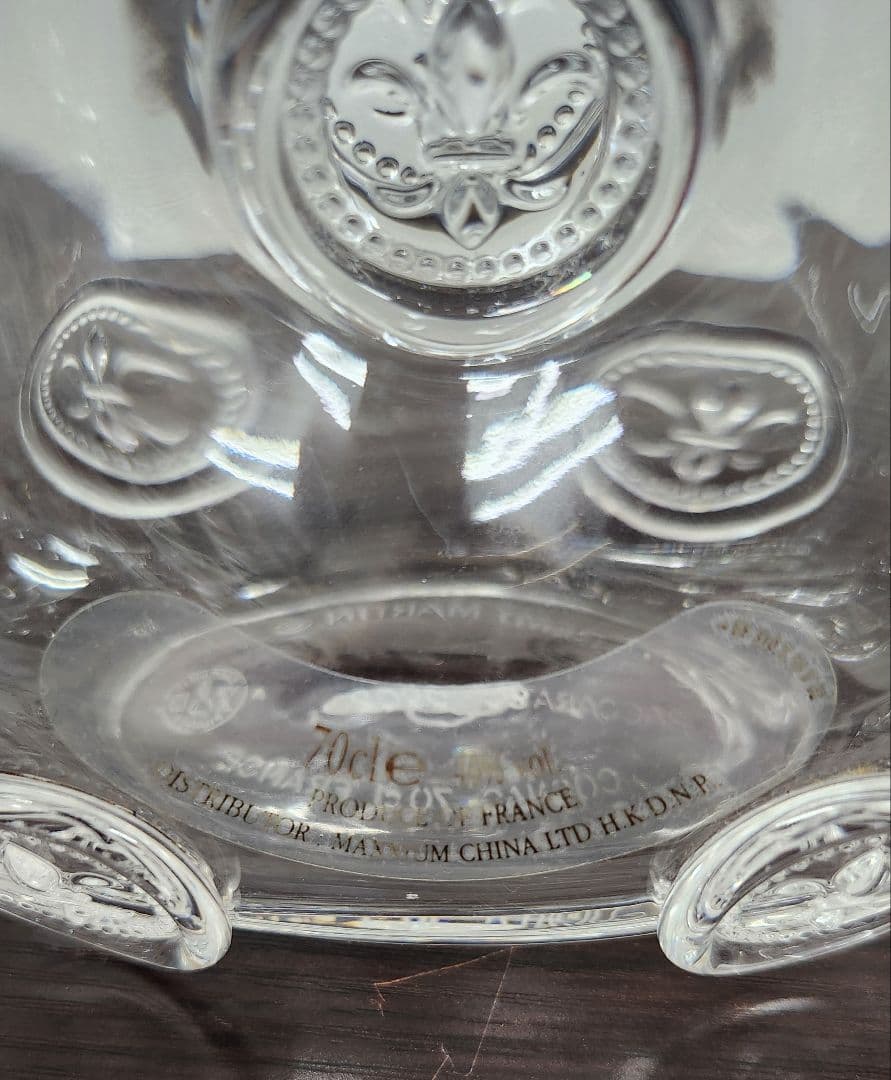 ルイ13世 レミーマルタン　空瓶　箱あり　バカラ