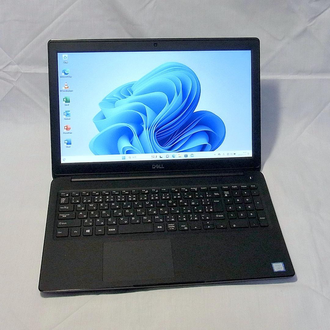 【メモリ価格が4～5倍に高騰！】15型デルノートパソコン／第8世代／i7／SSD