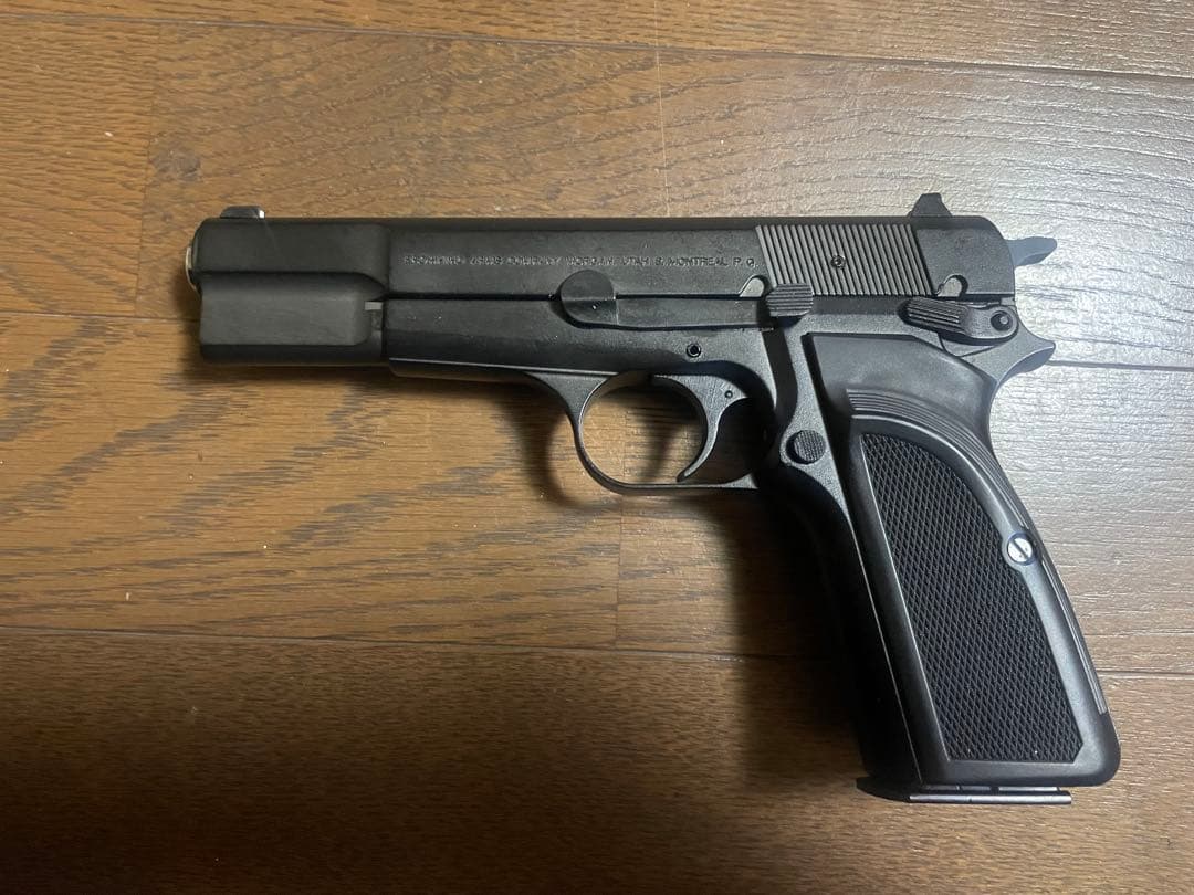 JAC ブローニング　ハイパワー 4つ　ウッドグリップ　スライド　他パーツ