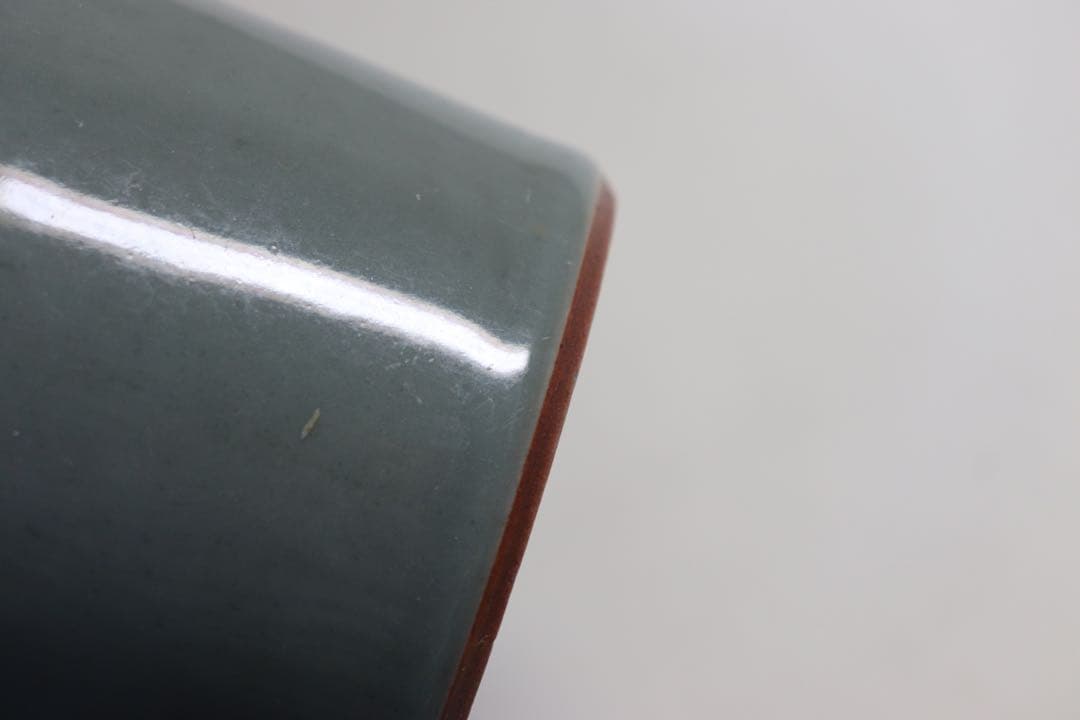 青磁　双魚耳瓶　送料込み0612