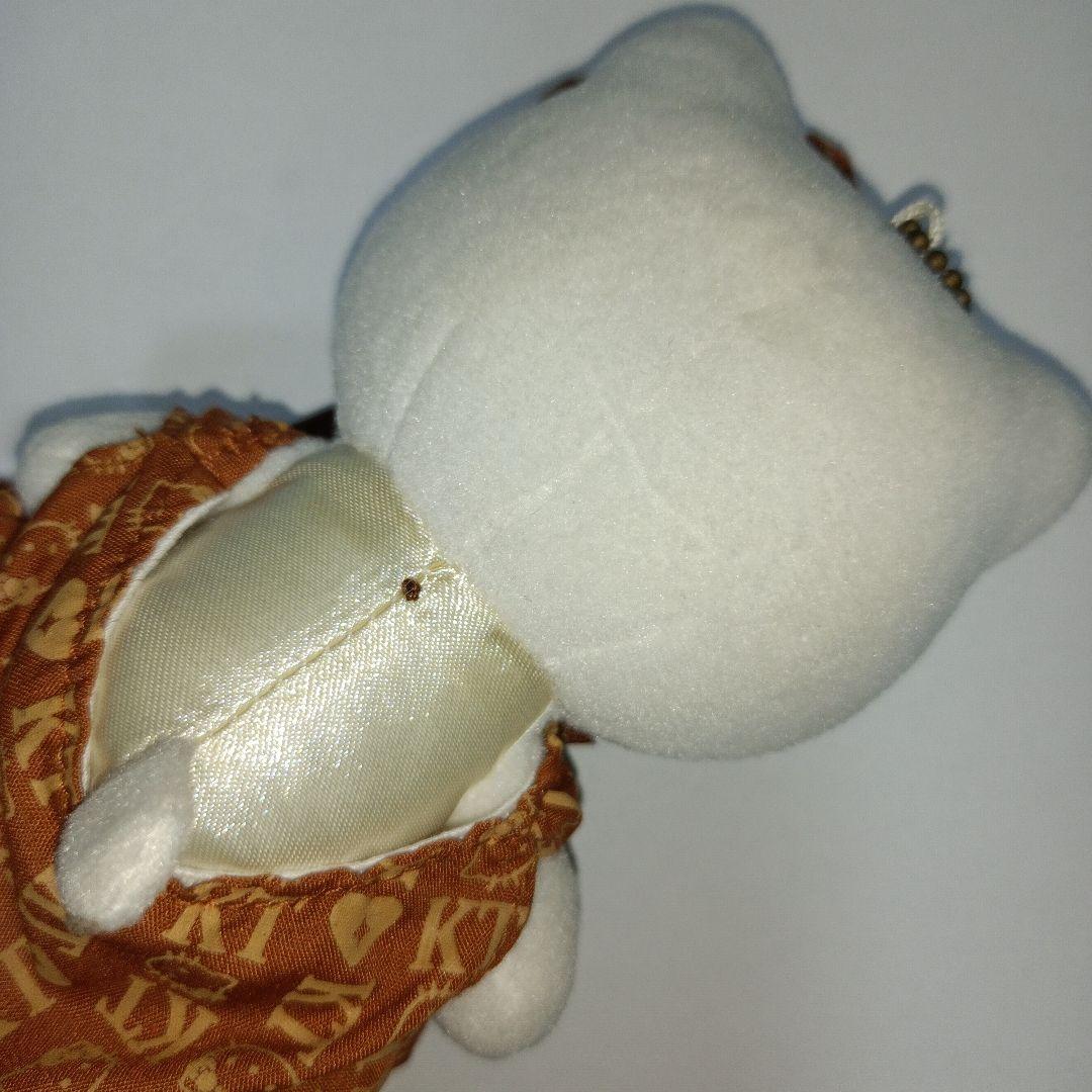 サンリオ　ハローキティ　ぬいぐるみ　モノグラム柄　平成レトロ　激レア　希少　珍品