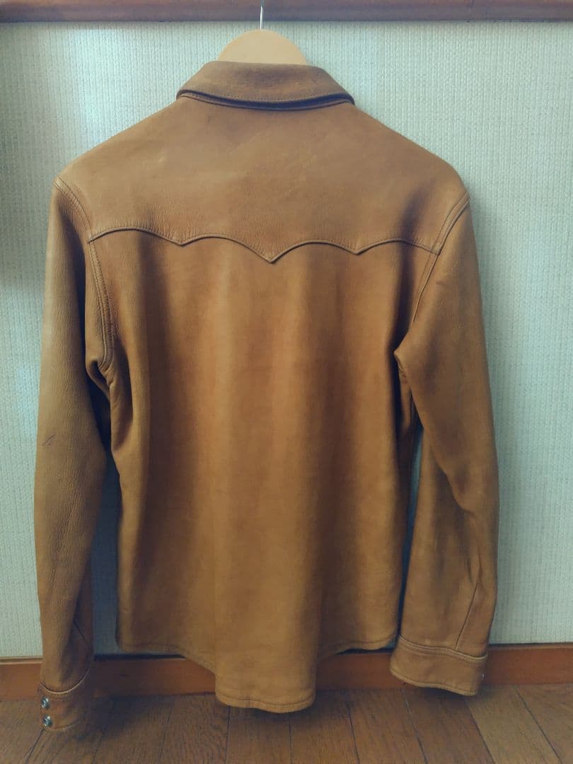 FLAT HEAD Deer Skin Jacket 40 ブラウン