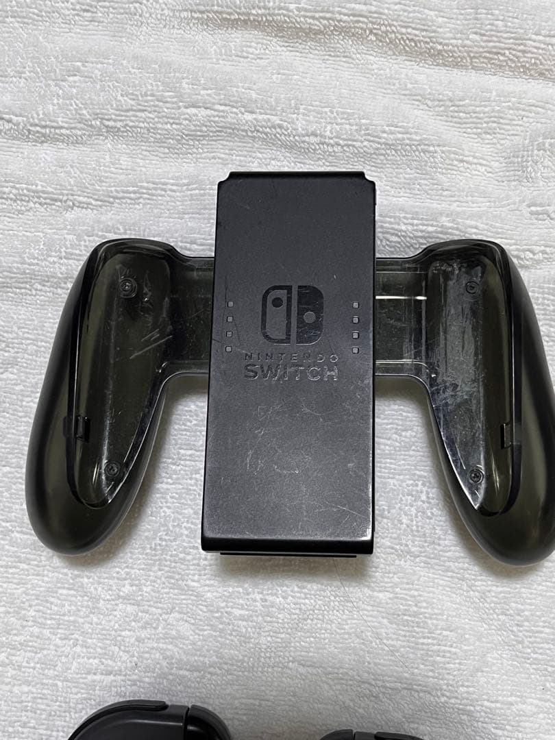 Nintendo Switch 本体 グレー Joy-Con付き　箱、SDあり