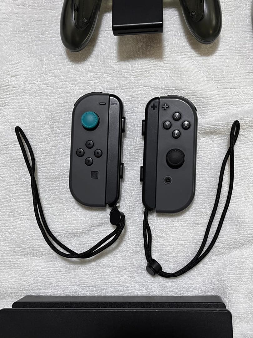 Nintendo Switch 本体 グレー Joy-Con付き　箱、SDあり