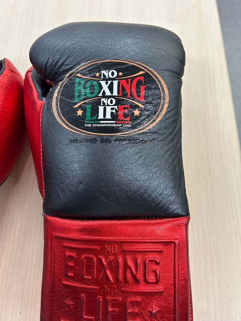 【激レア】NO BOXING NO LIFE 10oz ボクシンググローブ