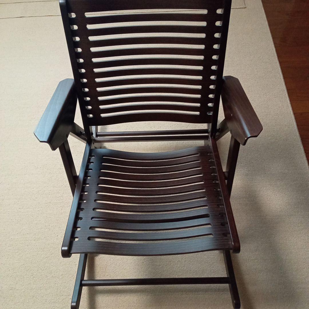 【REX KRALJ】レックスクラリ木製ロッキングチェア　(良品)