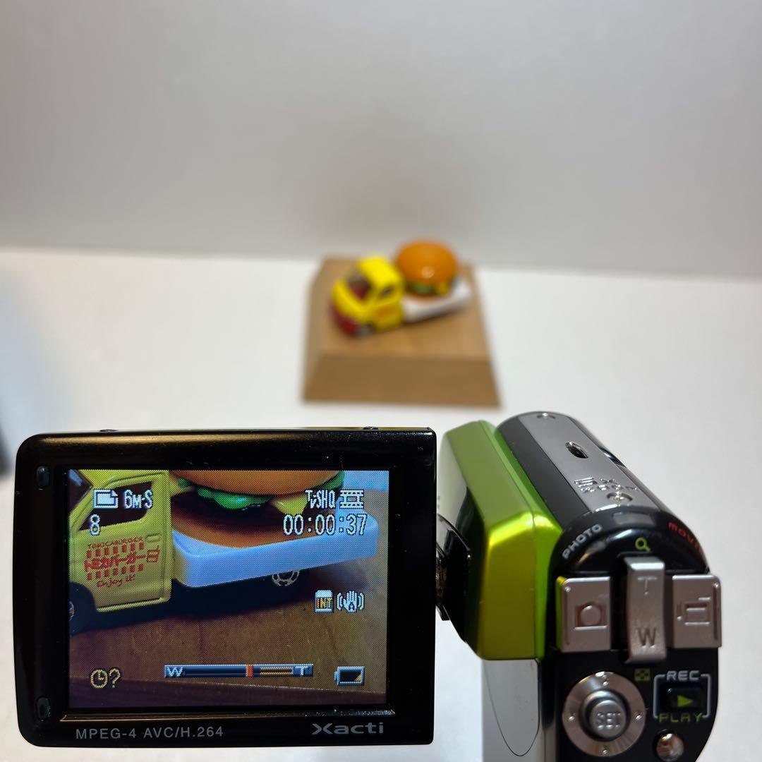 SANYOデジタルムービーカメラXacti DMX-CG65グリーン⭐️フルセット