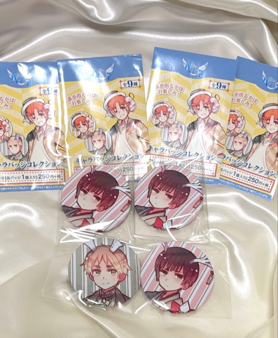 ヘタリア つのたり 缶バッジ