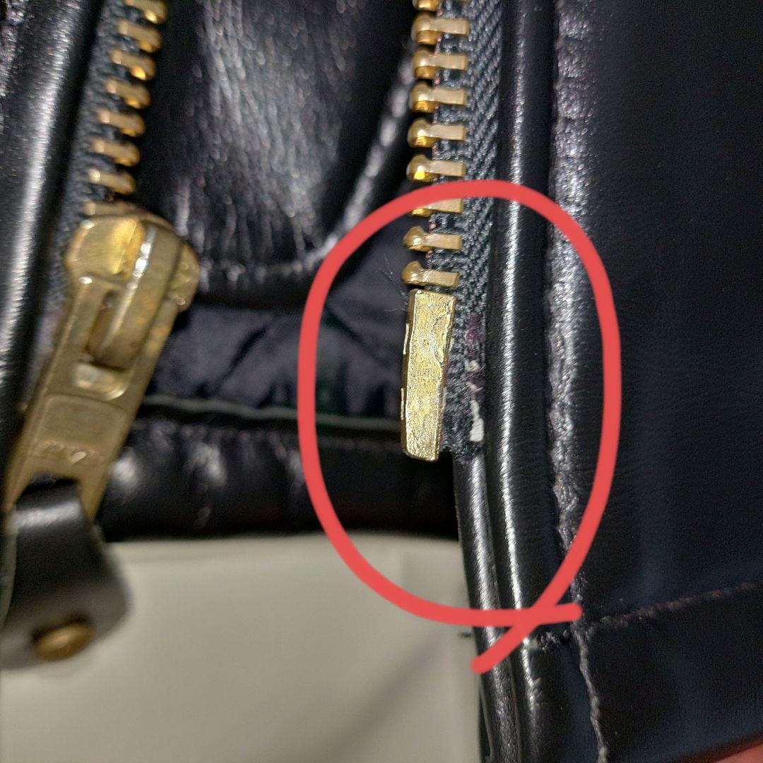 schott 689H 　ショット　シングルライダース　ホースハイド　サイズ36