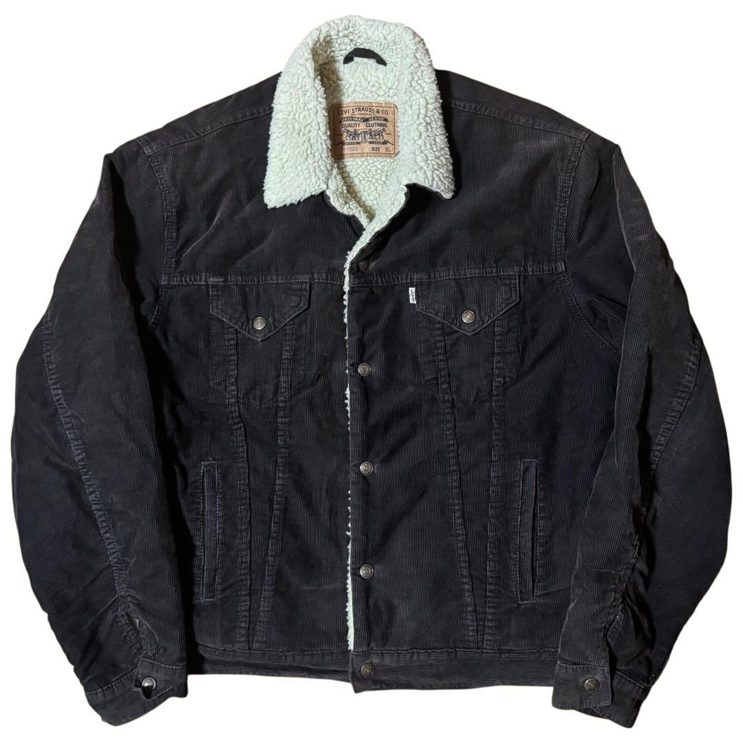 90s EURO Levi's 71500 コーデュロイ ボアジャケット XL