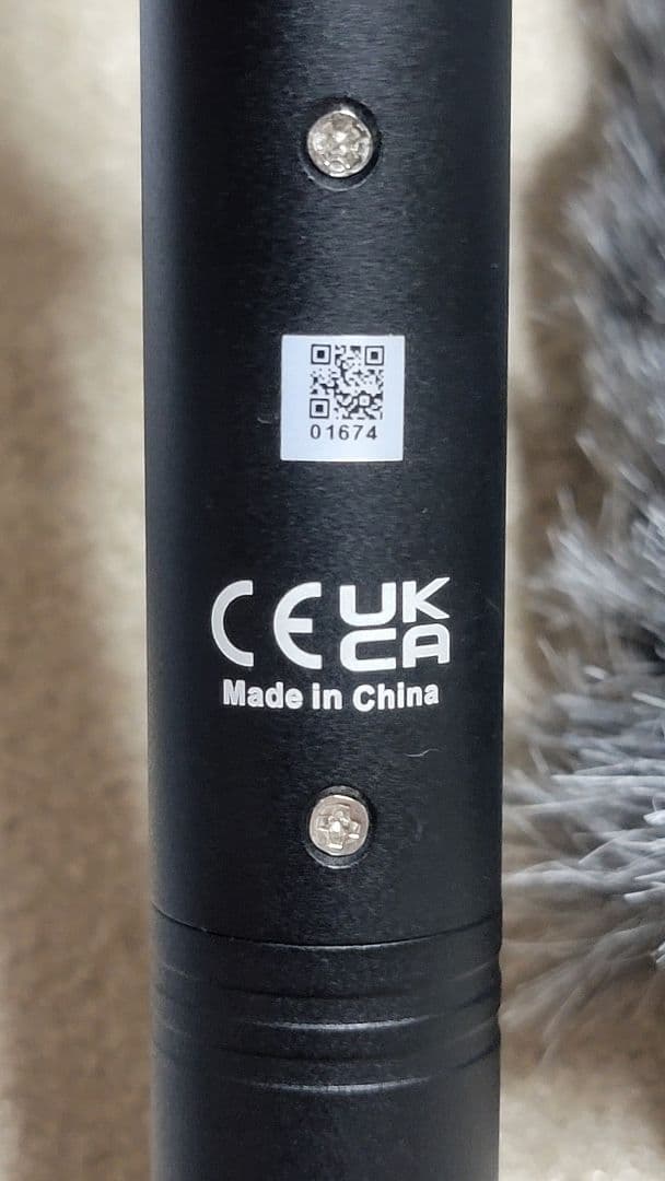 新品同様XLRガンマイク　BY-BM6060L　おまけケーブル付