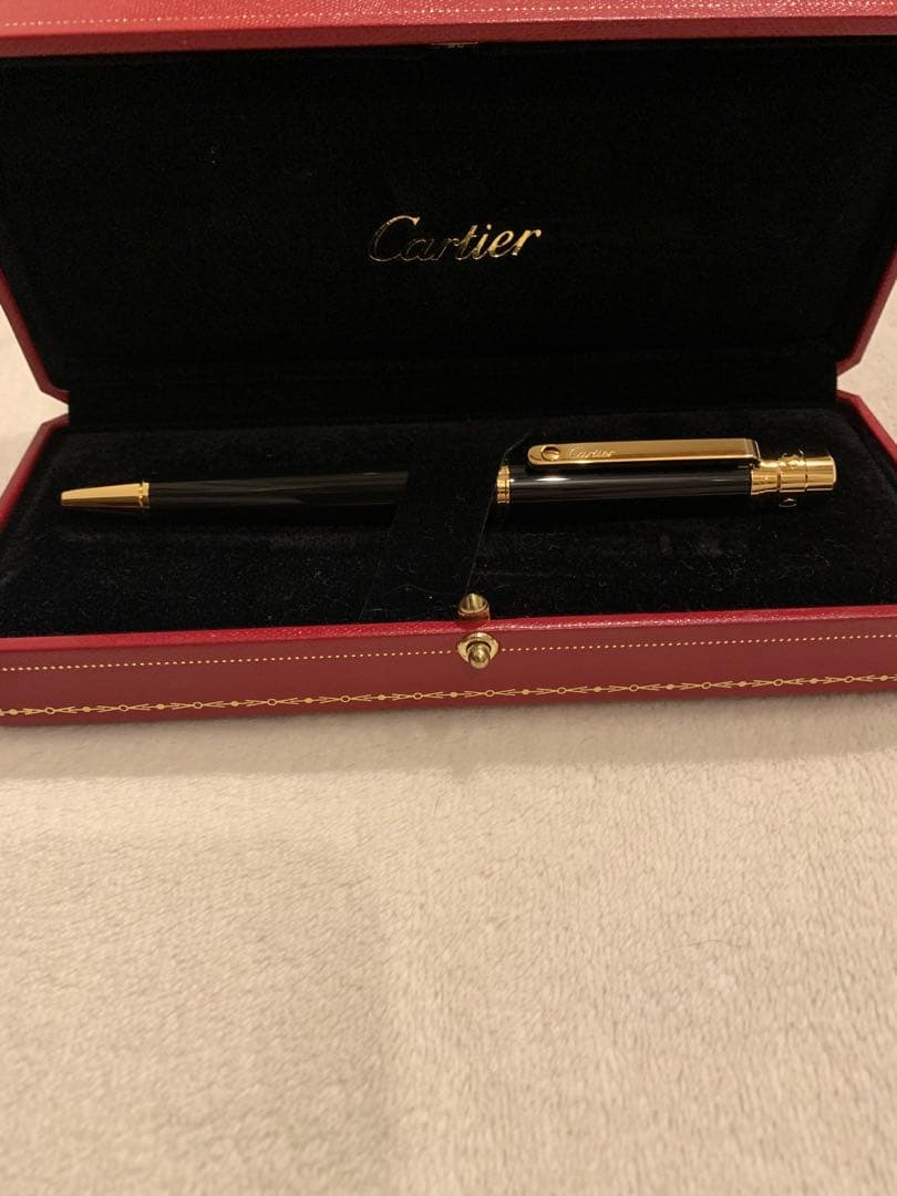 未使用品　カルティエボールペン　ブラック　calter