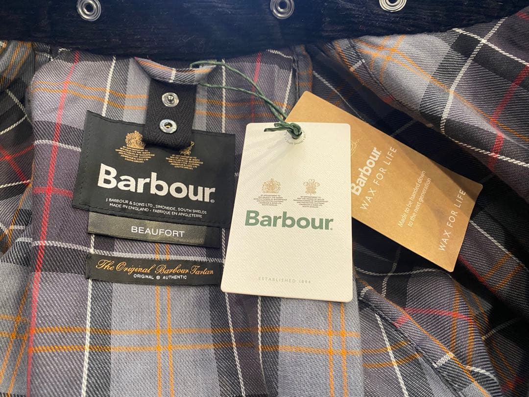 愚地さま【新品】Barbour オイルドジャケット ブラック M 38