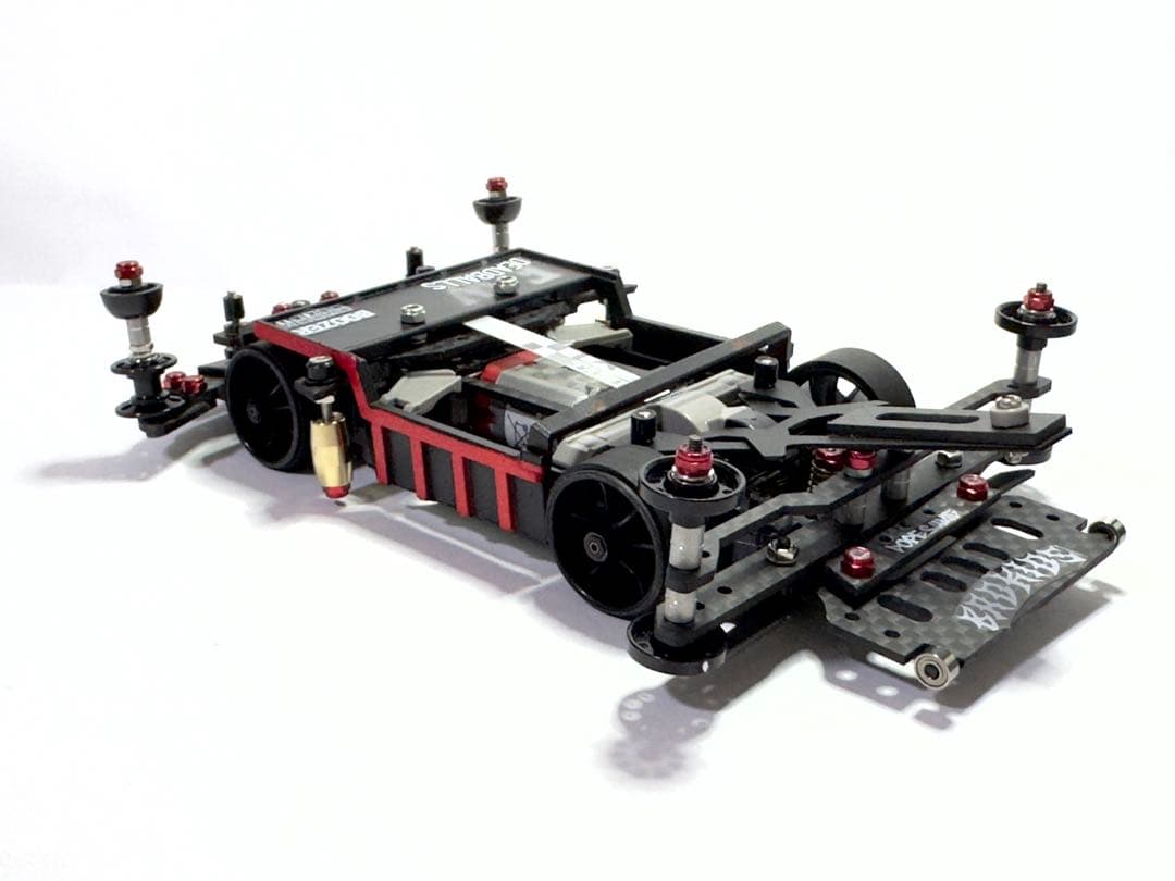 ミニ四駆　完成品　msフレキ マンモスダンプ