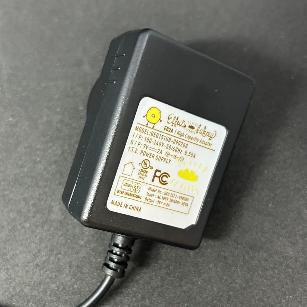 エフェクツベーカリー 4種類セット＋ケーブル類 OD Fuzz Delay PS