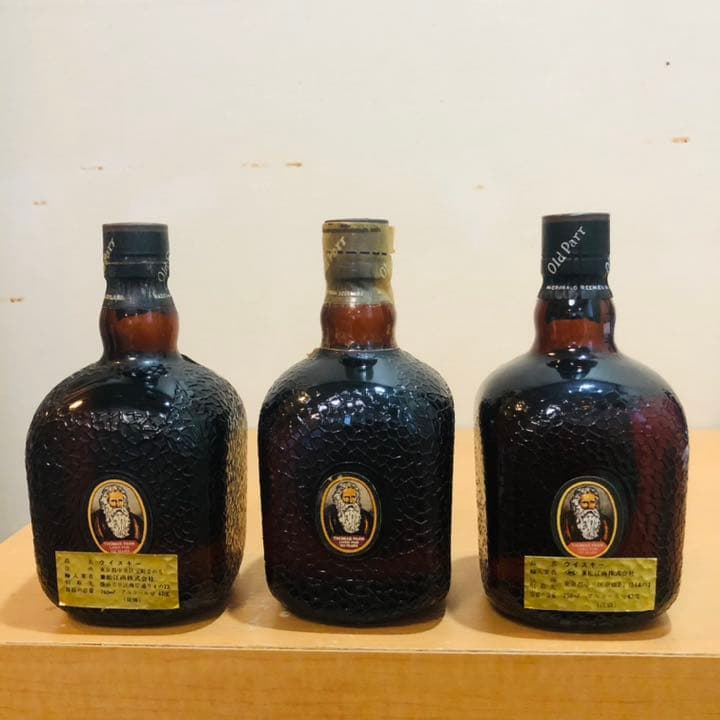 Grand Old Parr Scotch Whiskey 760ml 3本