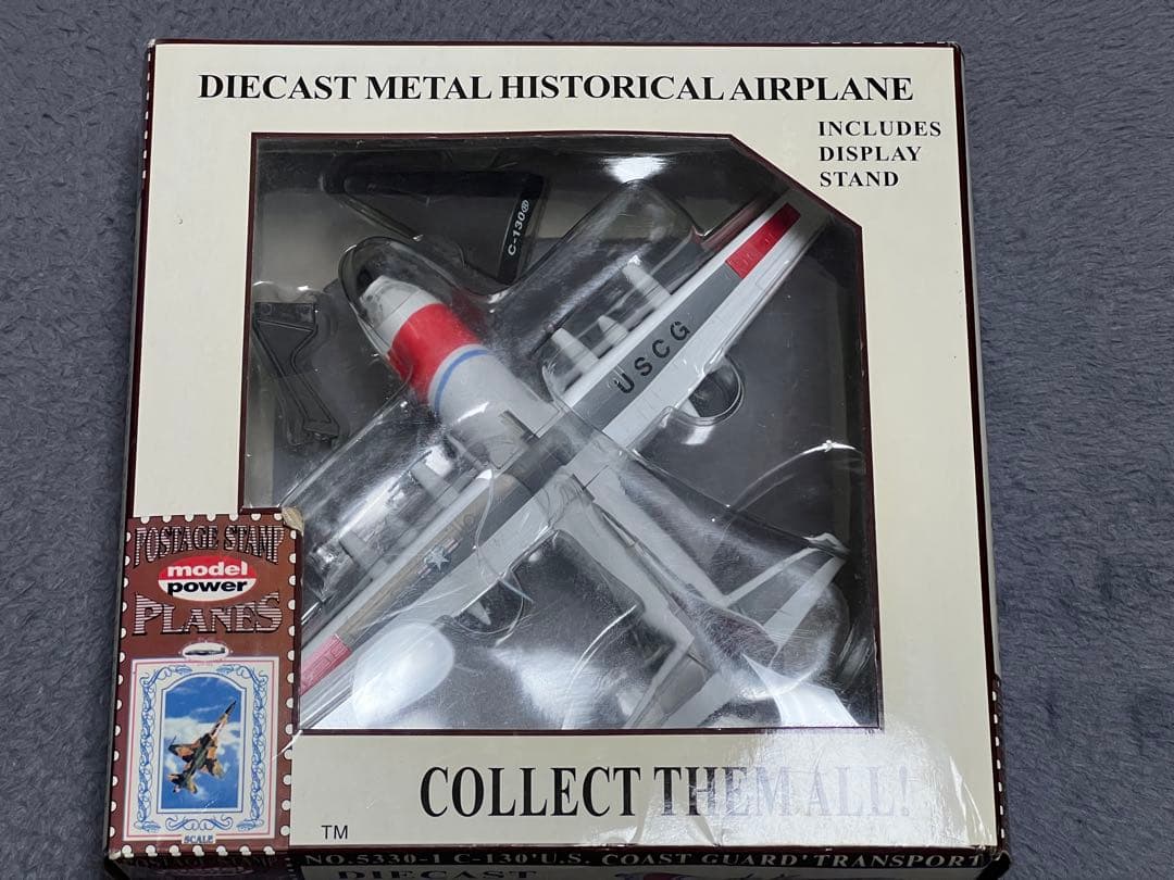 航空機・ヘリコプター 1/100 Postage Stamp C-130 US Coast Guard