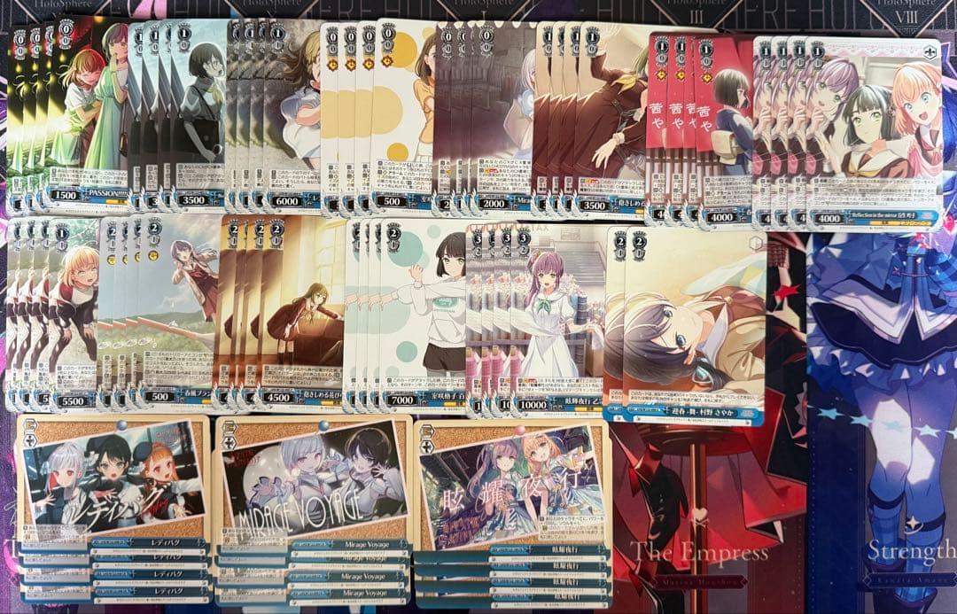 ヴァイス　蓮ノ空　デッキ＋パーツ(計4コン分)