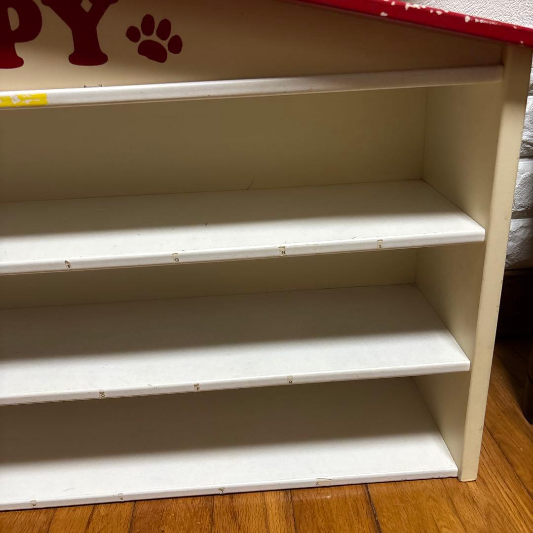 スヌーピー(SNOOPY) 木製ディスプレイケース 3段