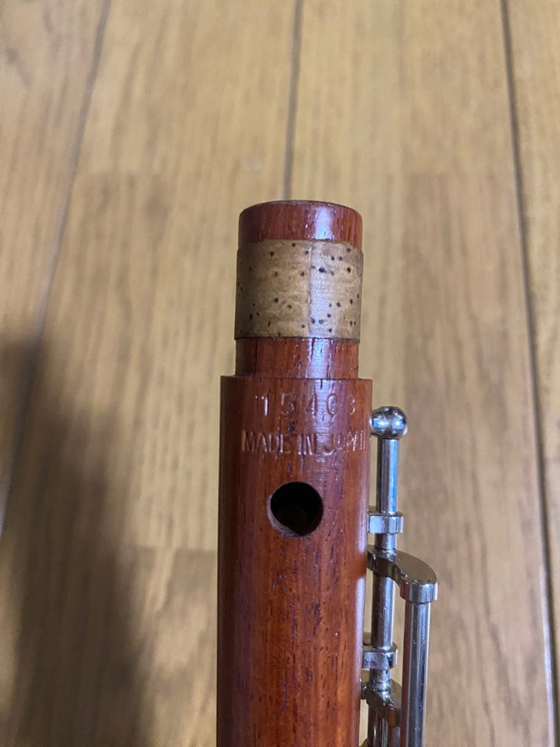 美品YAMAHA 左手用 ソプラノリコーダー 付属品完備 バック付