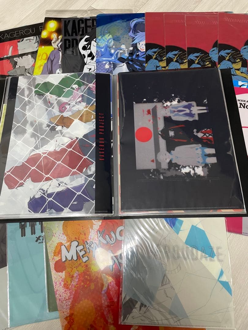 カゲロウデイズ カゲロウプロジェクト クリアファイルセット まとめ売り