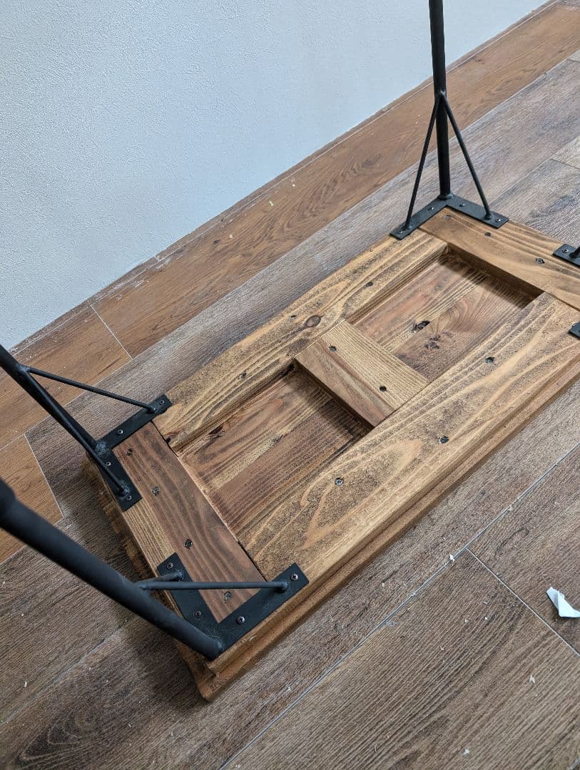 アンティーク風　ローテーブル　幅70 センターテーブル