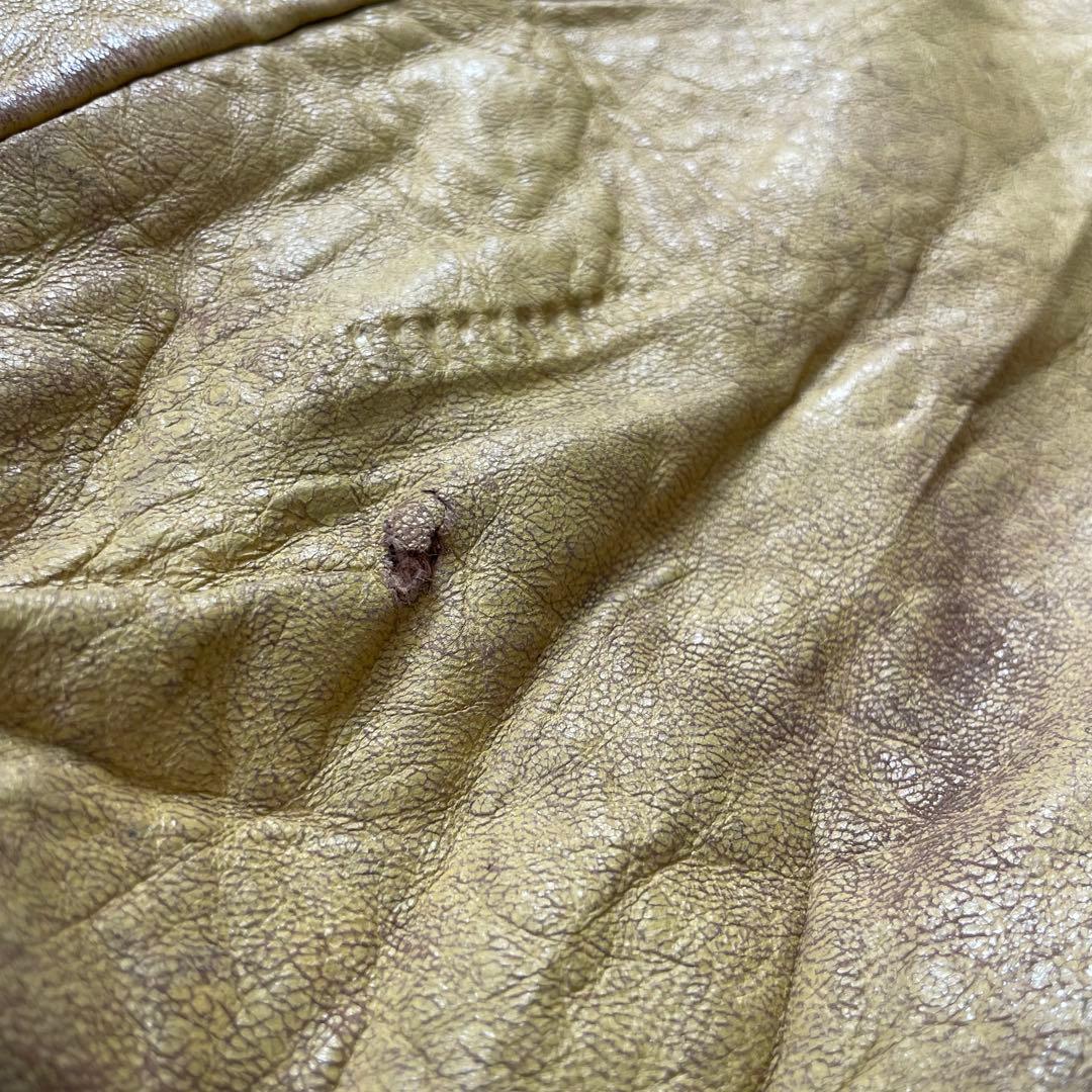 ヴィンテージ M.Julian 本革 レザーボンバージャケット 切替カラー