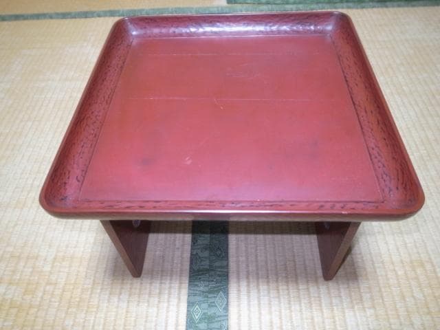 ◆美品 希少 1860年頃（江戸後期～明治初期）◆紀州漆器 古根来膳